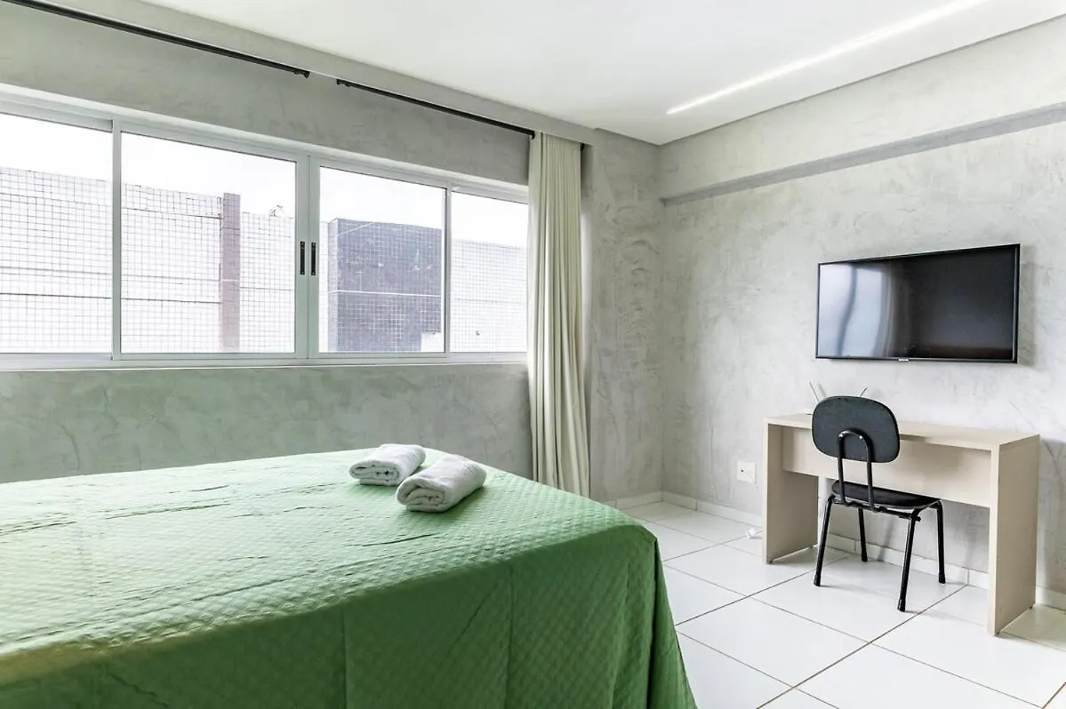 Aconchegante, With Beach, Swimming Pool And Fitness Center Apt 1010 Ресифи